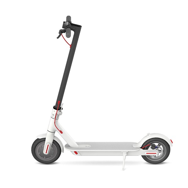 Xiaomi mi electric scooter blanco patinete eléctrico hasta 25km/h y 30km de autonomía con diseño plegable
