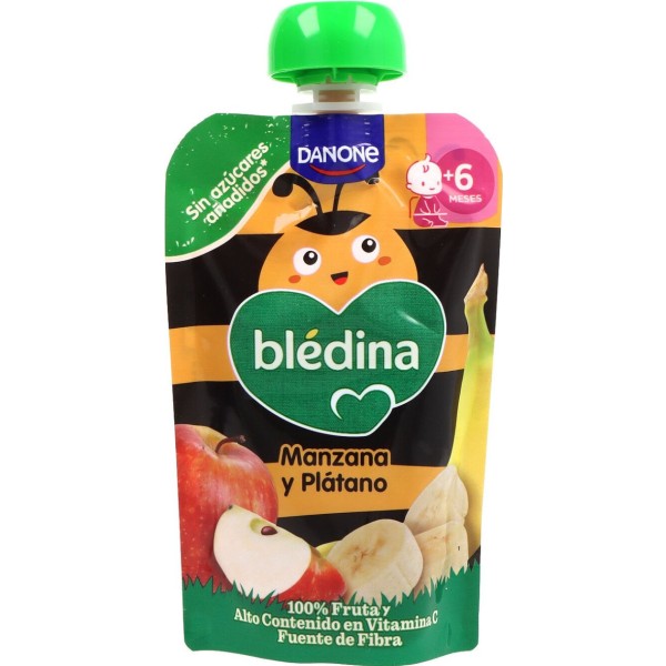Bledina Pouch Manzana y Platano 1 Pouch 100 g